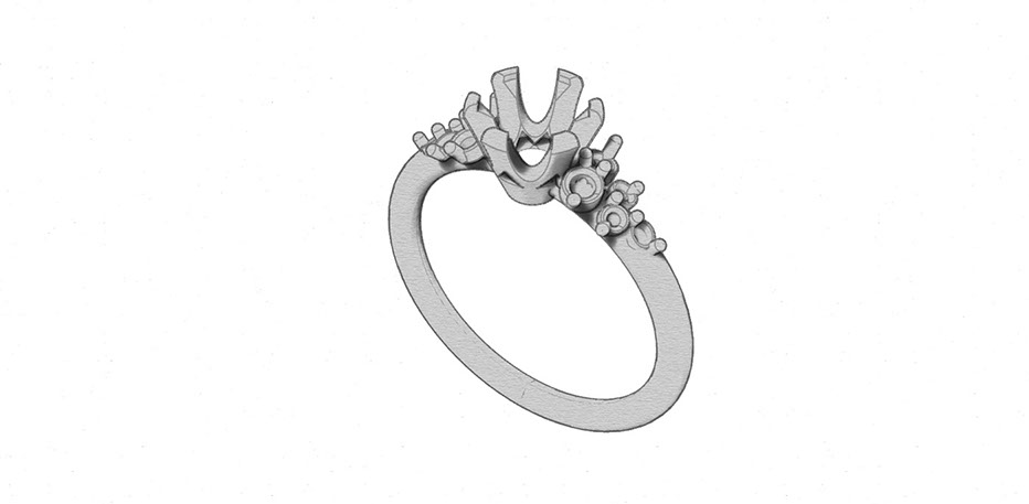 3D Modell eines Rings